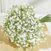 New Artificial Flowers Baby Breath Flower Fake Gypsophila for Wedding Party Home Decoration Floral Bouquets DIY Accessories