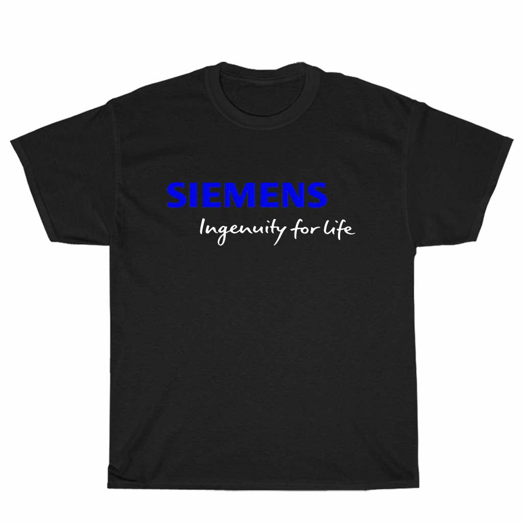 Siemens Ingenuity for life Logo Men's Unisex T Shirt Size S to 3XL