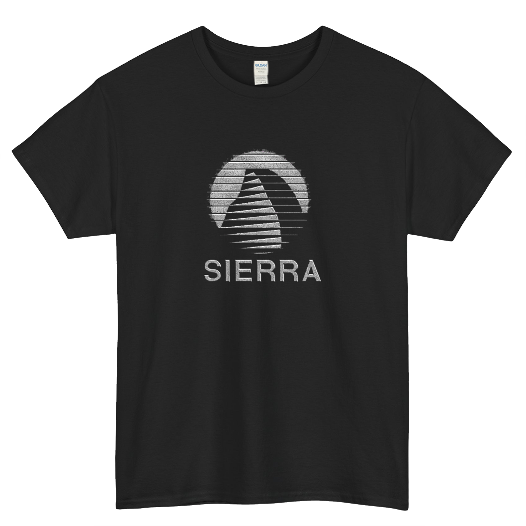 Sierra Online logo short sleeve t shirt size S-3XL
