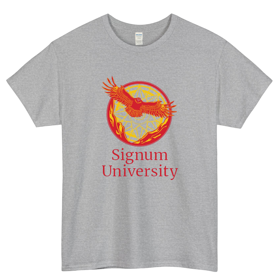 Signum University Logo Mens Unisex Short Sleeve T-Shirt Size S-3XL - P