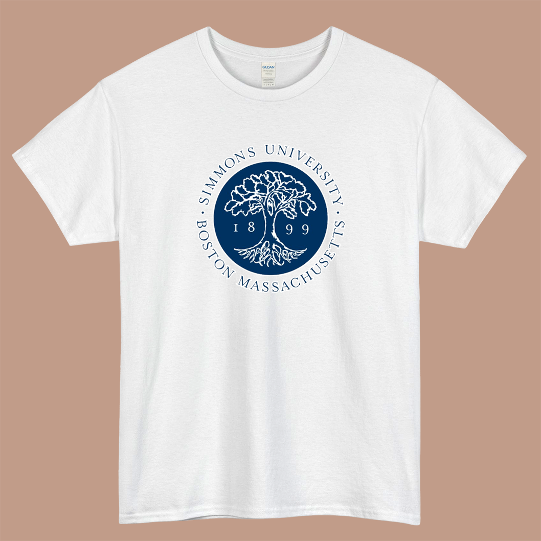 Simmons College Classic Logo Mens Unisex Short Sleeve T-Shirt Size S-3XL - P