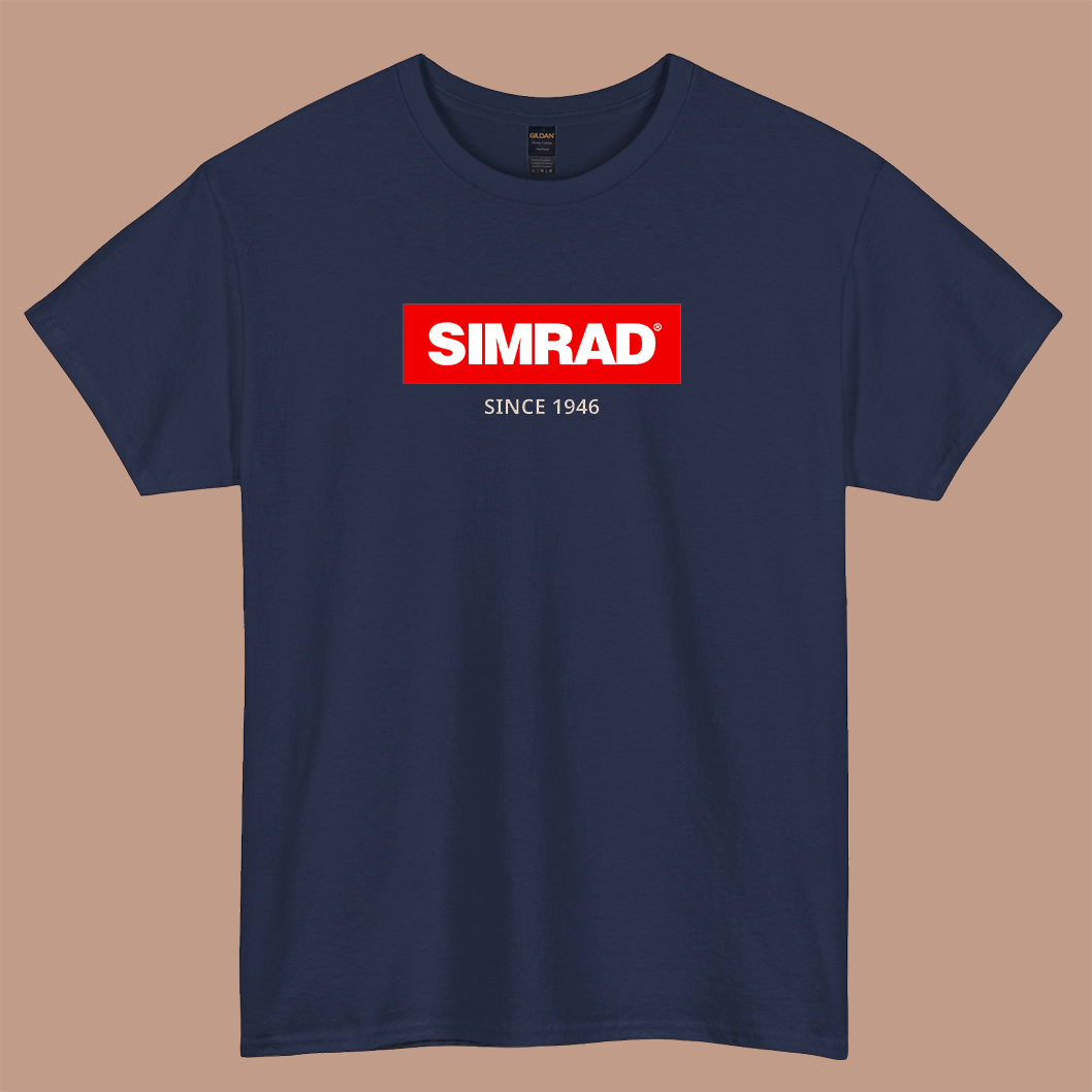 Simrad Logo Short sleeve t shirt size S-3XL -P