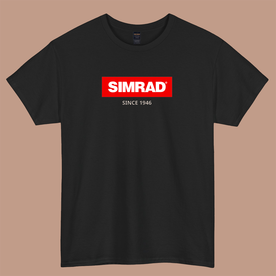 Simrad Logo Short sleeve t shirt size S-3XL -P