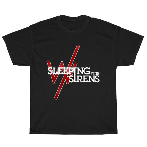 Sleeping With Sirens Logo Unisex Men's T Shirt Size S to 3XL
