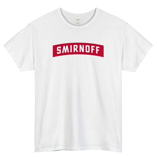 Smirnoff Vodka Logo Mens Unisex Short Sleeve T-Shirt Size S-3XL - P