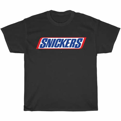 Snickers Chocolate Bar Logo Men's Unisex T Shirt Size S to 3XL