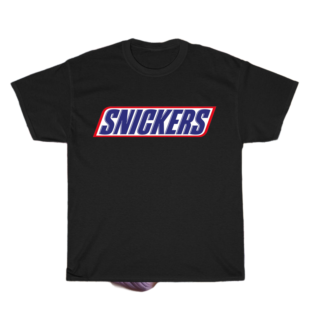 Snickers Chocolate Bar Logo Men's Unisex T Shirt Size S to 3XL