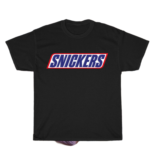 Snickers Chocolate Bar Logo Men's Unisex T Shirt Size S to 3XL