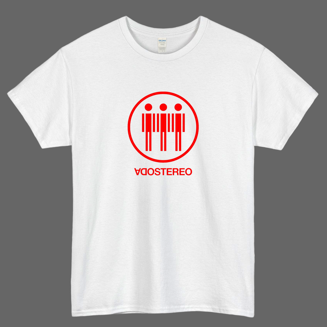 Soda Stereo logo short sleeve t shirt size S-3XL