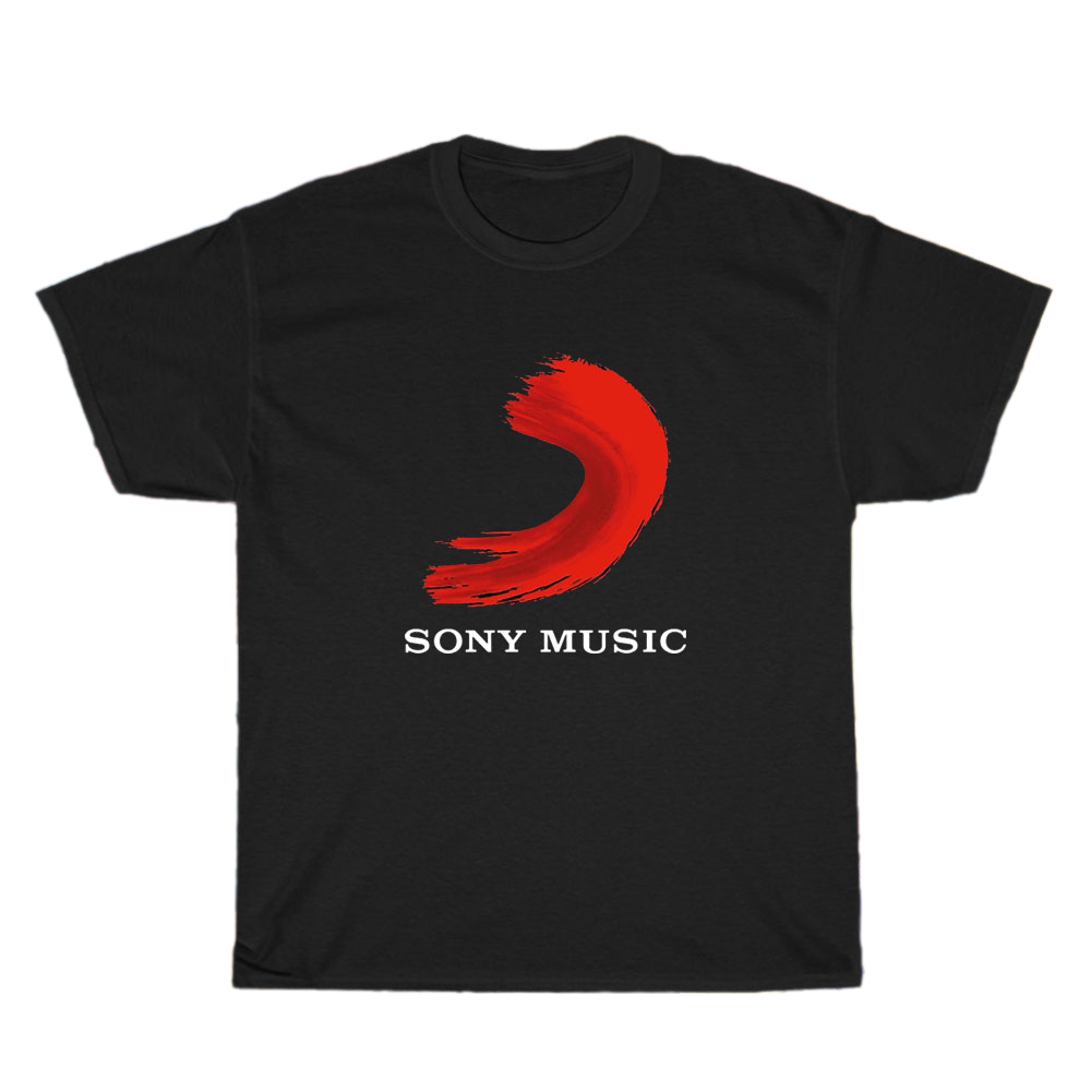 Sony Music Logo Men's Unisex T Shirt Size S to 3XL