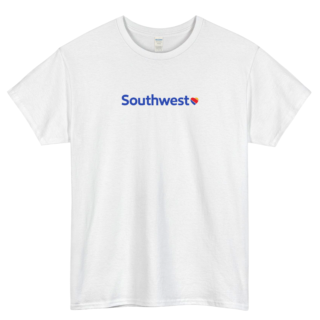 Southwest Airlines Logo short SLEEVE T SHIRT -P