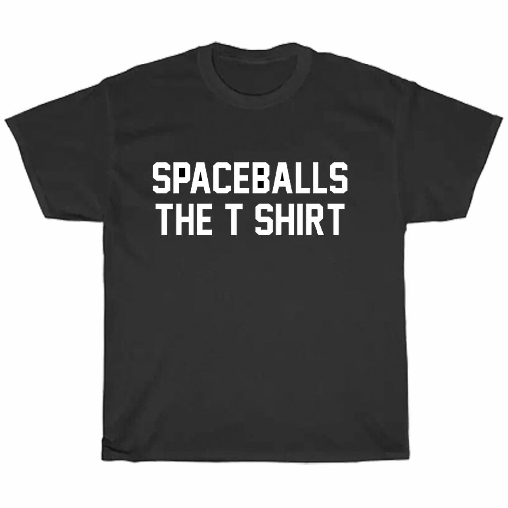 Spaceballs The T Shirt Movie Comedy Logo Men's Unisex T Shirt Size S to 3XL