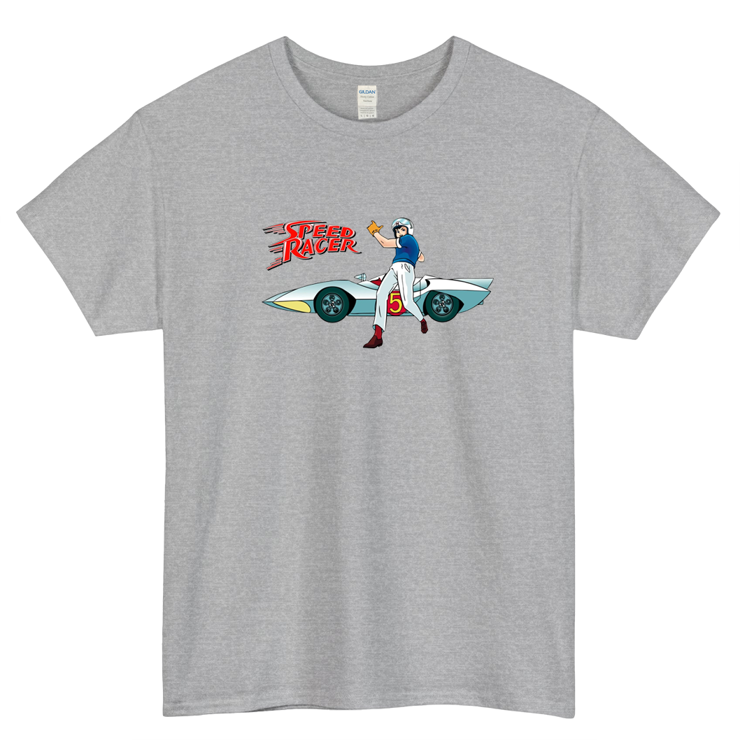 Speed Racer Cartoon short SLEEVE T SHIRT -P