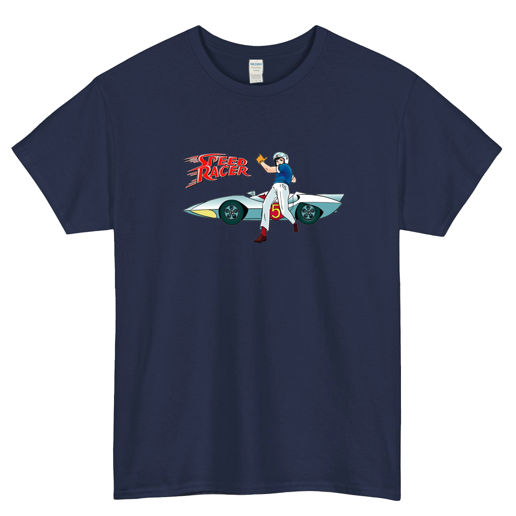 Speed Racer Cartoon short SLEEVE T SHIRT -P