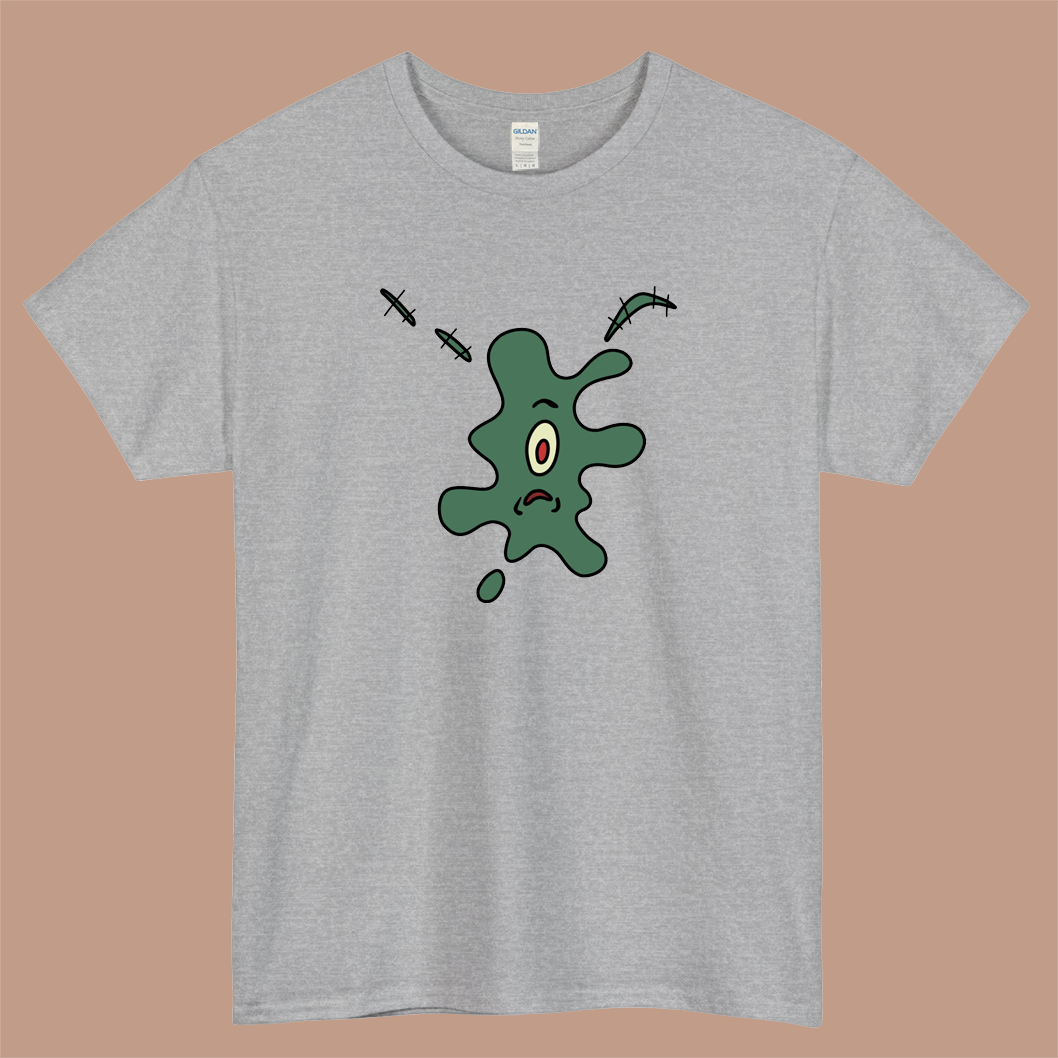 Splattered Plankton Logo Mens Unisex Short Sleeve T-Shirt Size S-3XL - P