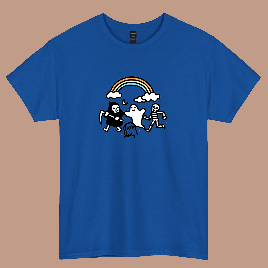 Spooky Pals logo short SLEEVE T SHIRT -P