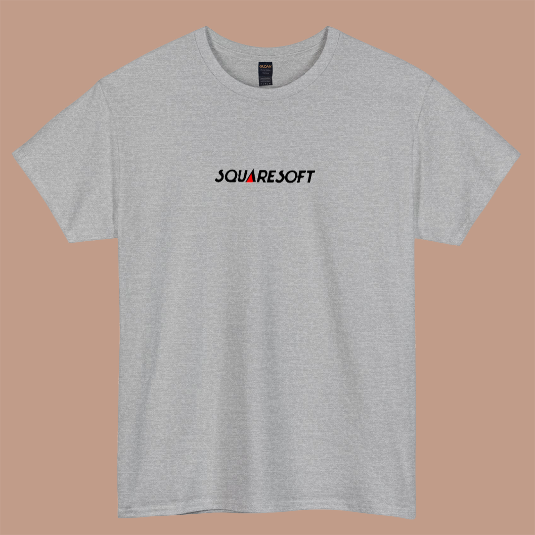 Squaresoft Logo short sleeve t shirt size S-3XL -P