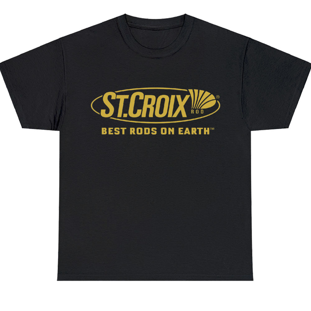 St Croix Rods Fishing Logo Men's Unisex T Shirt Size S to 3XL