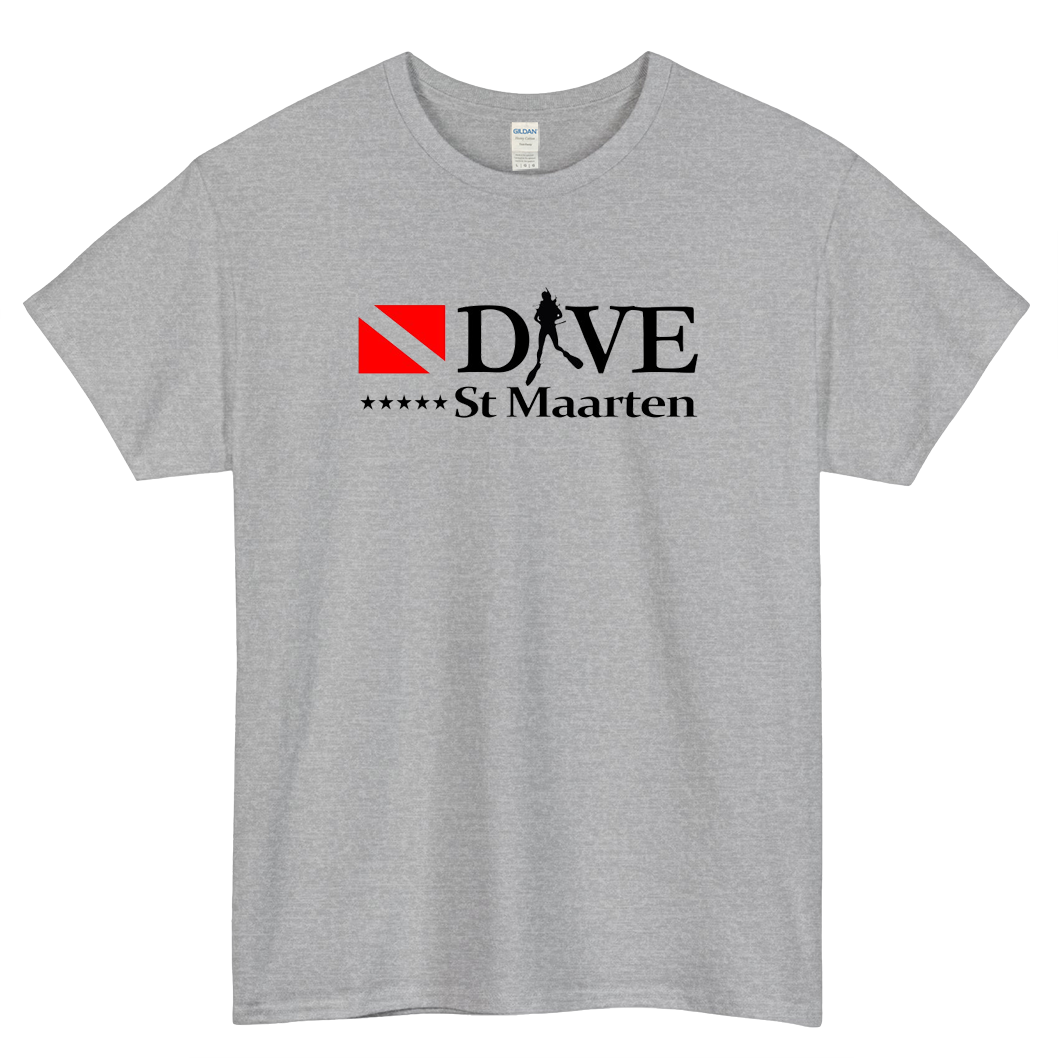 St Maarten (DV4) Logo Mens Unisex Short Sleeve T-Shirt Size S-3XL - P