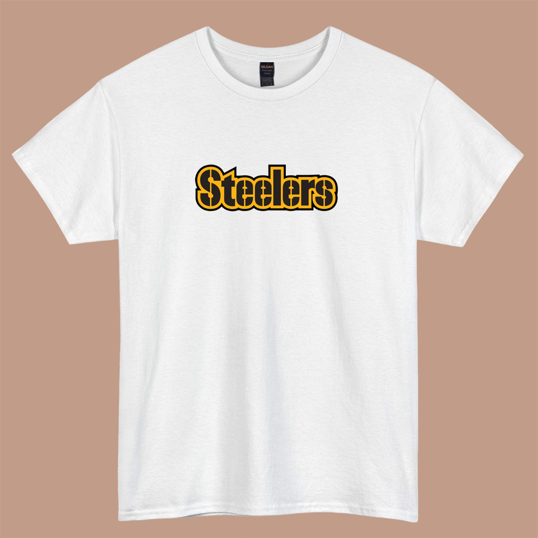 Steelers Logo short sleeve t shirt S-3XL -P