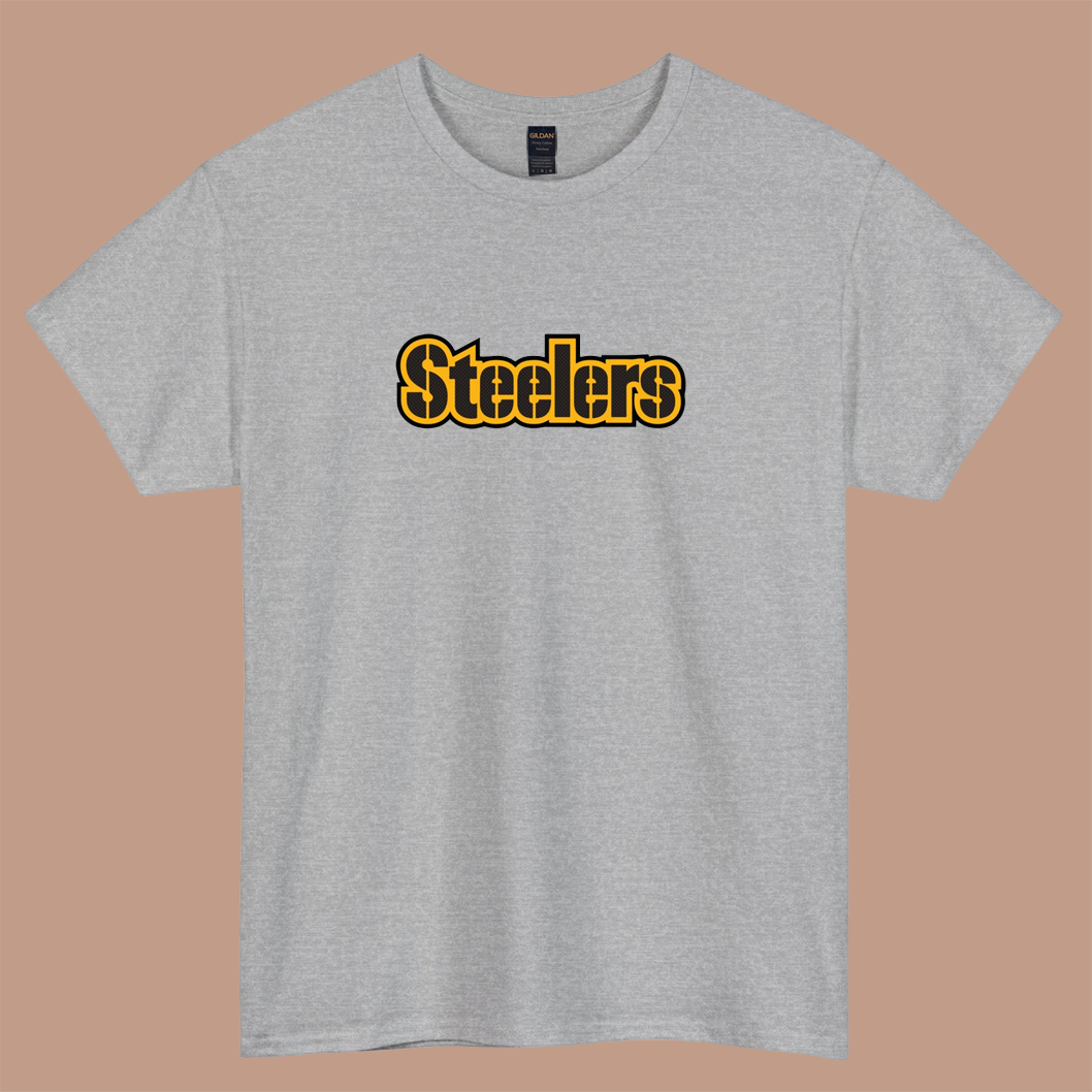 Steelers Logo short sleeve t shirt S-3XL -P