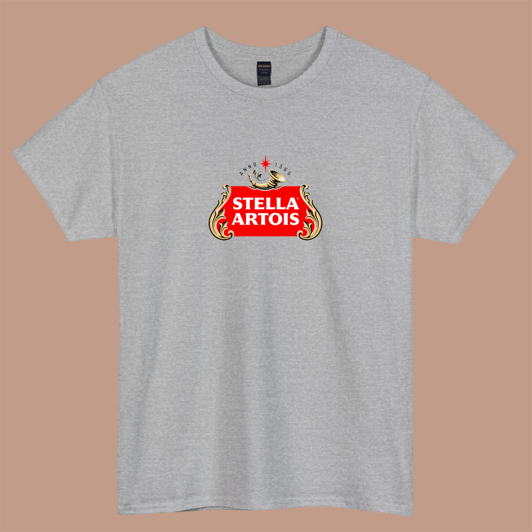 Stella Artois Logo short sleeve t shirt size S-3XL -P
