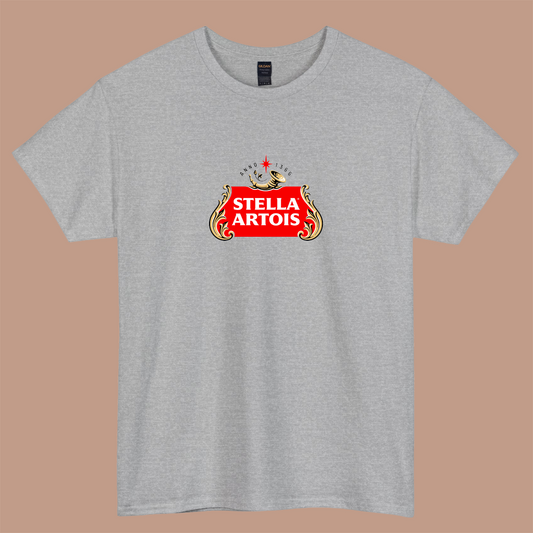 Stella Artois Logo short sleeve t shirt size S-3XL -P
