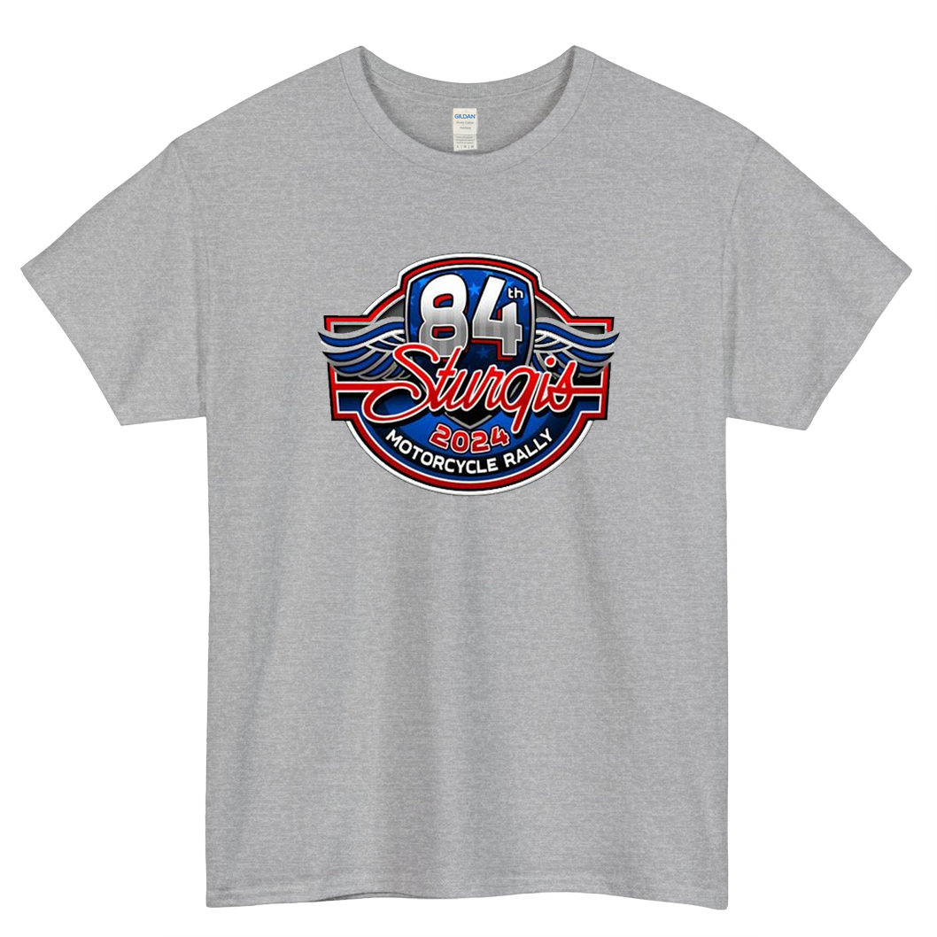 Sturgis Motorcycle Rally 84Th Logo Mens Unisex Short Sleeve T-Shirt Size S-3XL - P