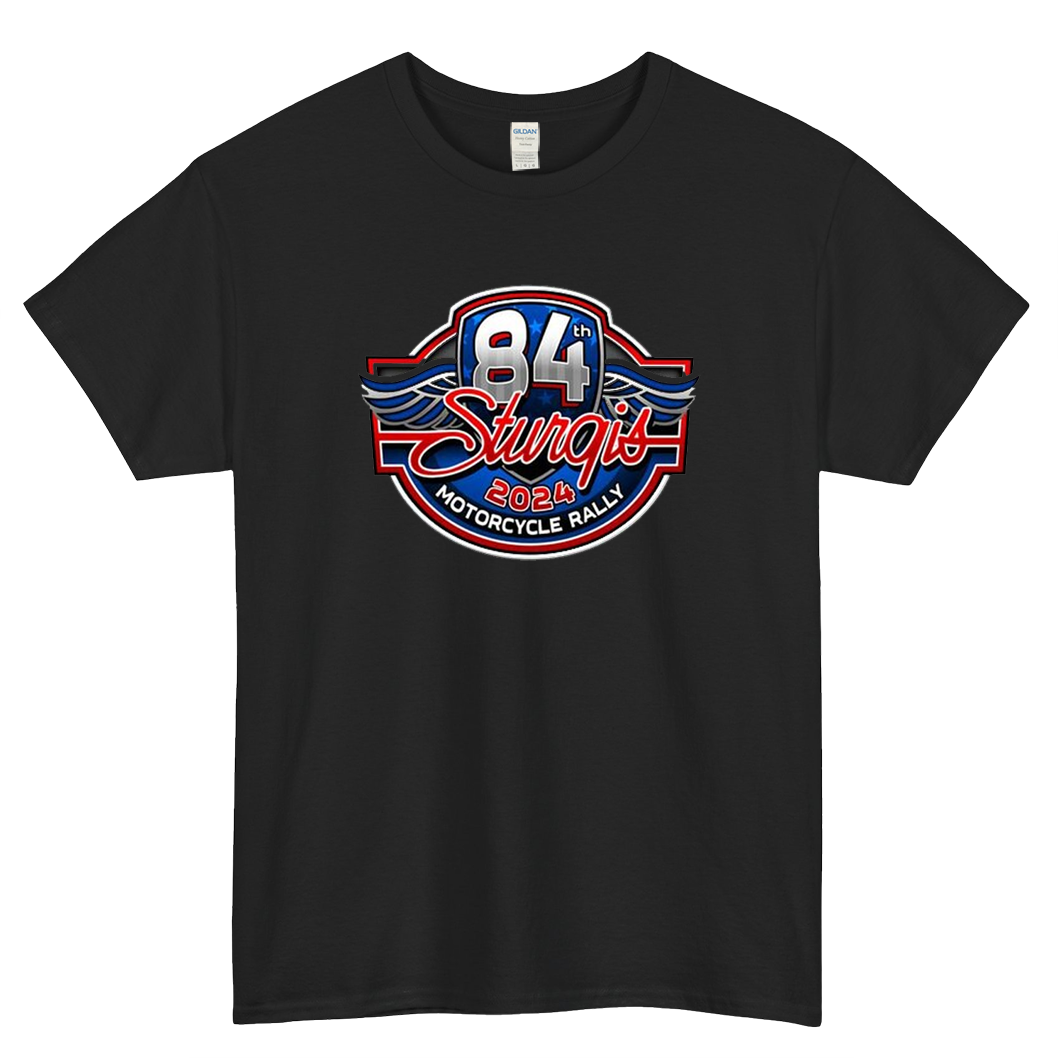 Sturgis Motorcycle Rally 84Th Logo Mens Unisex Short Sleeve T-Shirt Size S-3XL - P