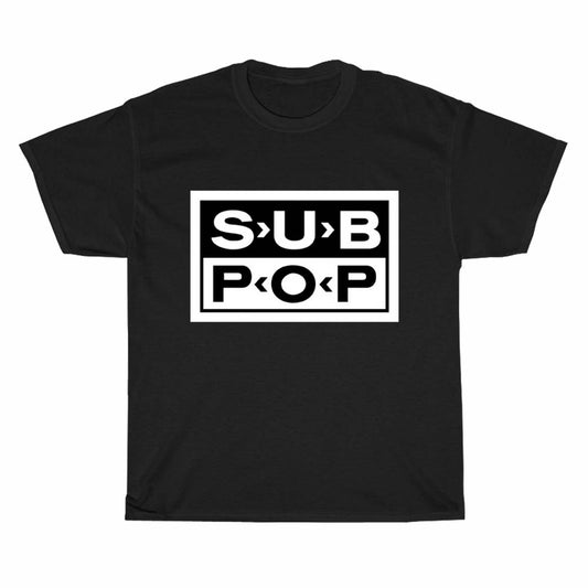 Sub Pop Records Label Logo Men's Unisex T Shirt Size S to 3XL