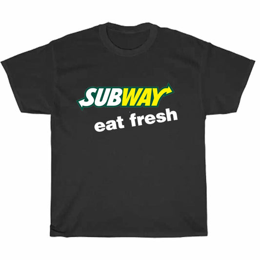 Subway Eat Fresh Logo Men's Unisex T Shirt Size S to 3XL