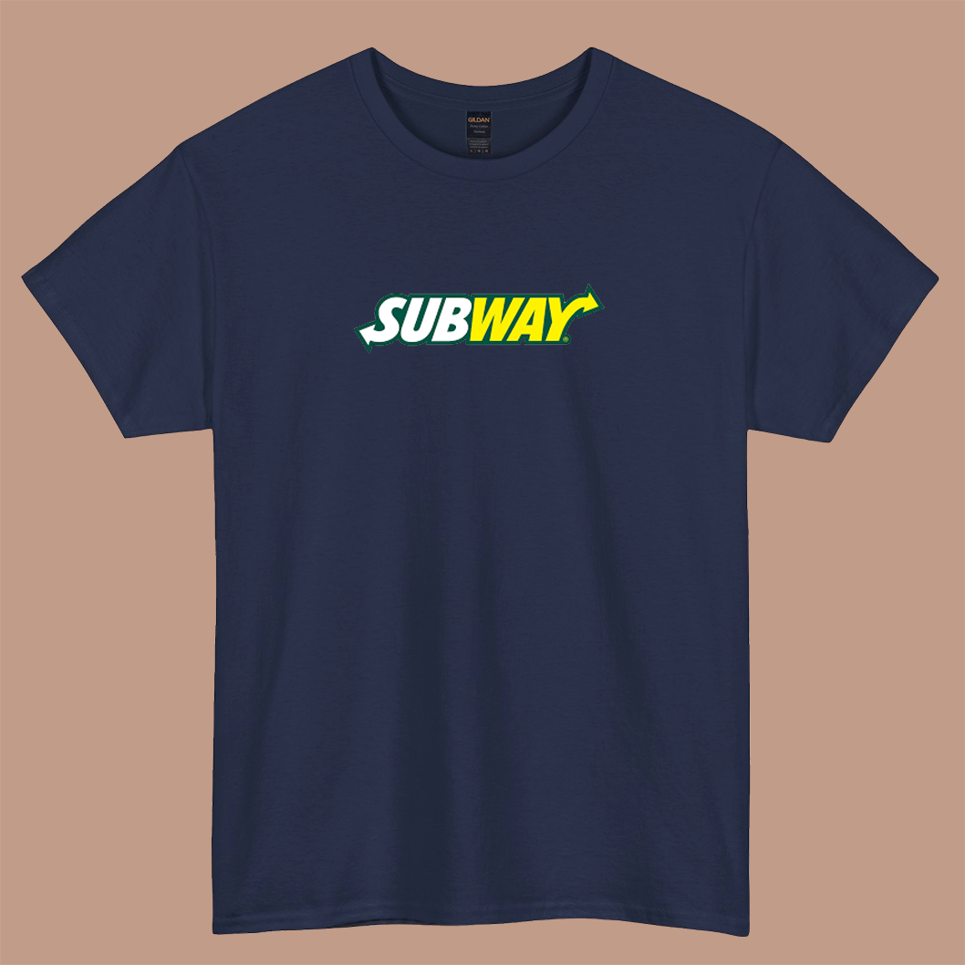 Subway Sandwich Restaurant Logo  short sleeve t shirt S-3XL -P