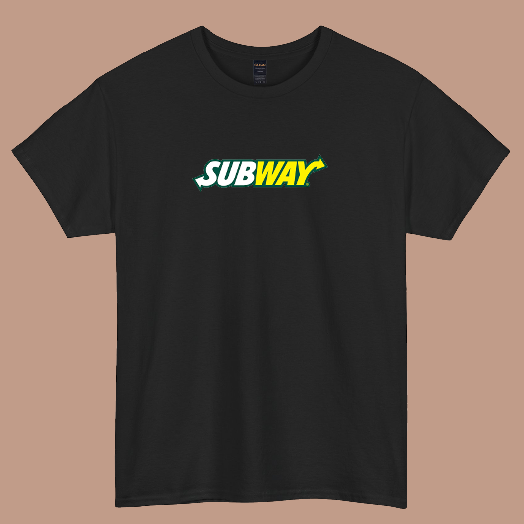 Subway Sandwich Restaurant Logo  short sleeve t shirt S-3XL -P