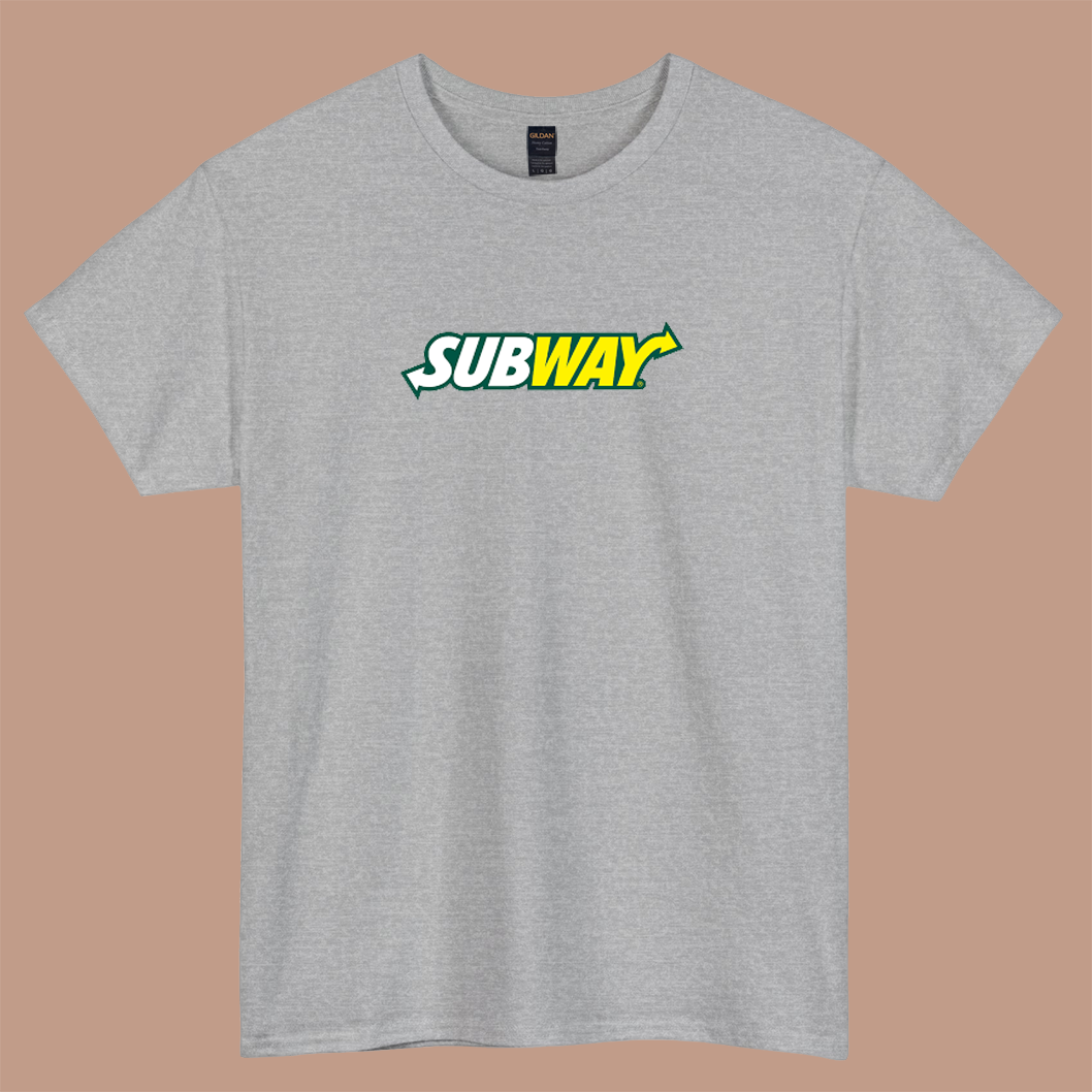 Subway Sandwich Restaurant Logo  short sleeve t shirt S-3XL -P