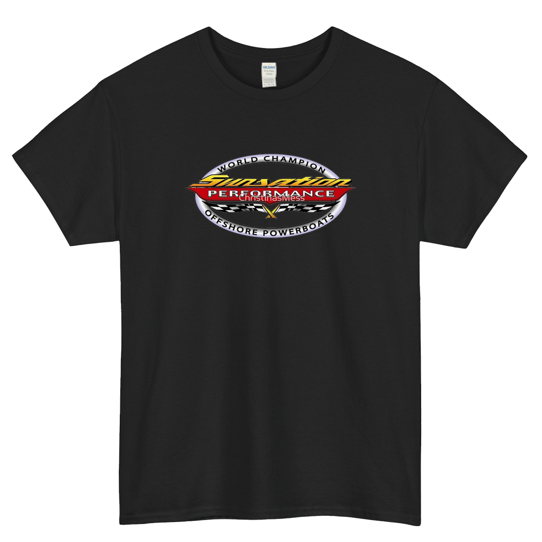 Sunsation Performance Powerboats Mens Unisex Short Sleeve T-Shirt Size S-3XL -P