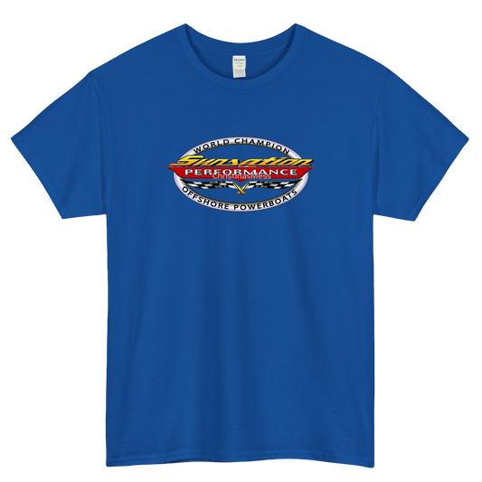 Sunsation Performance Powerboats Mens Unisex Short Sleeve T-Shirt Size S-3XL -P