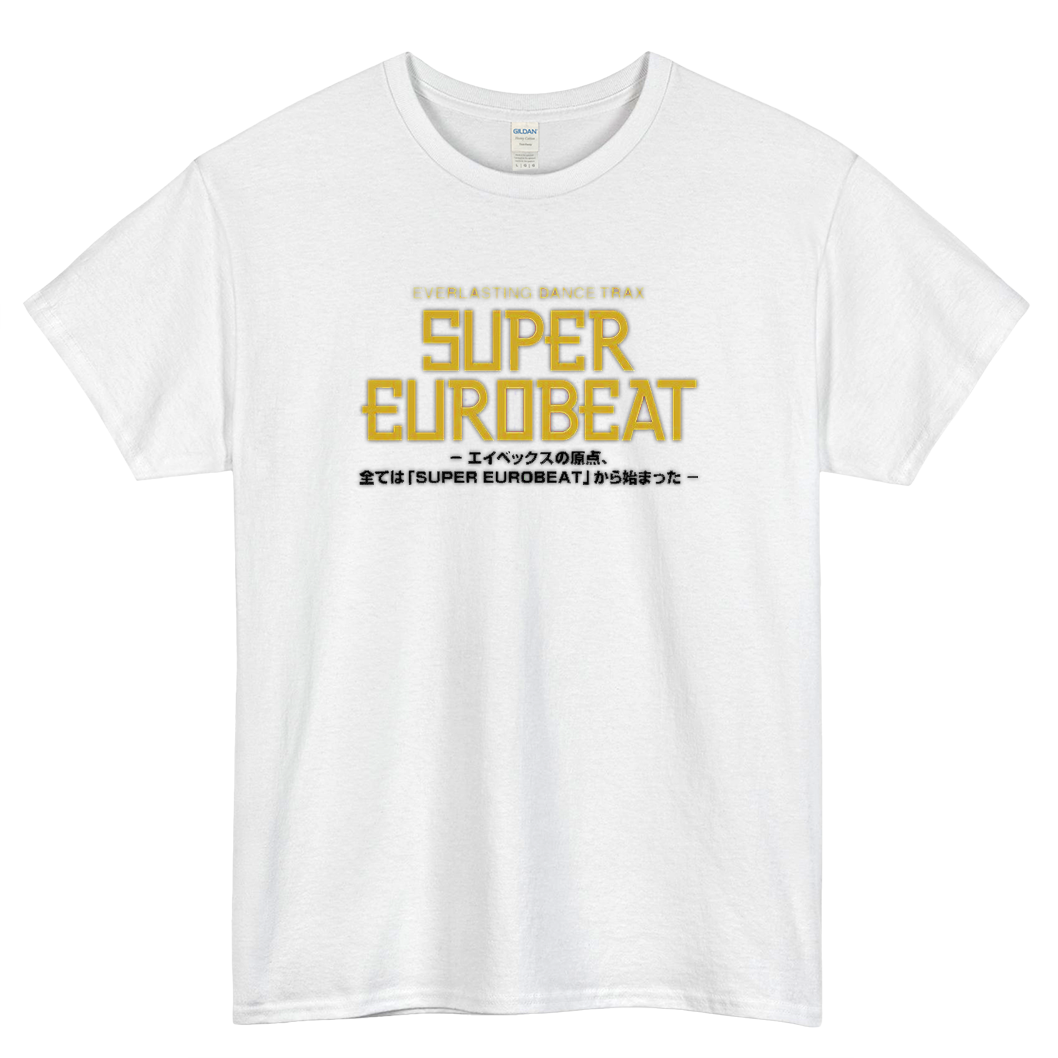 Super Eurobeat LOGO SHORTT SLEEVE T SHIRT S- 3XL
