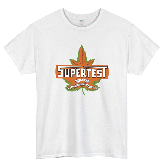 Supertest Canadian Made Quality Logo Mens Unisex Short Sleeve T-Shirt Size S-3XL - P