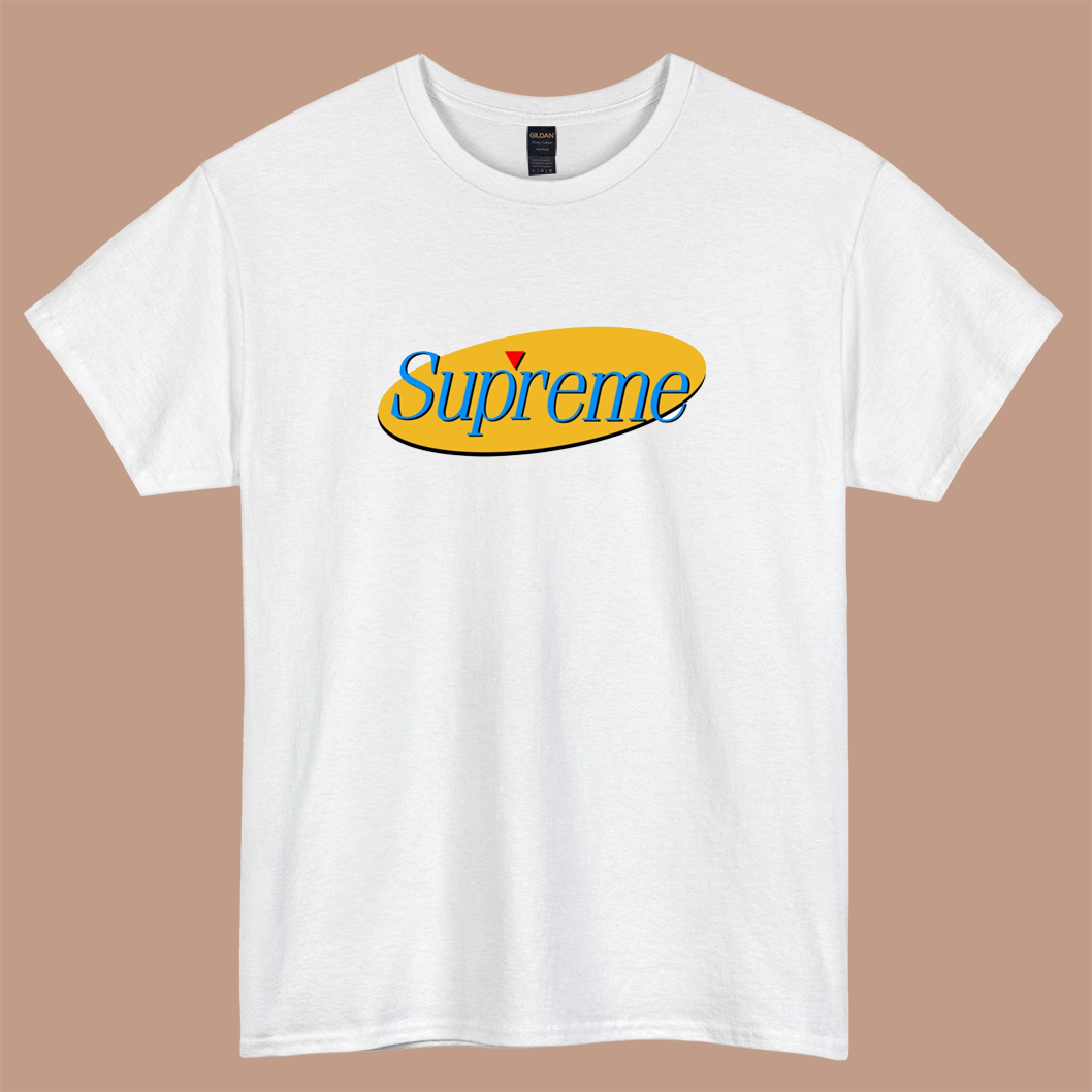 Supreme logo short sleeve t shirt Size S-3XL -P