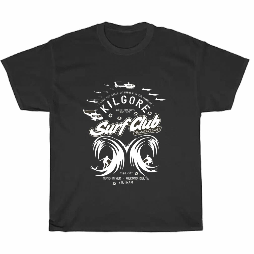 Surf Club Logo Men's Unisex T Shirt Size S to 3XL