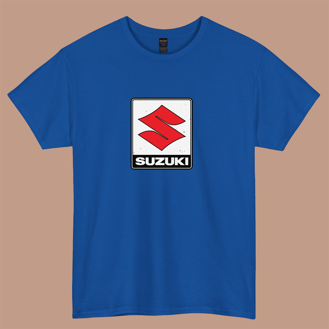 Suzuki motorcycles Logo short sleeve t shirt S-3XL -P
