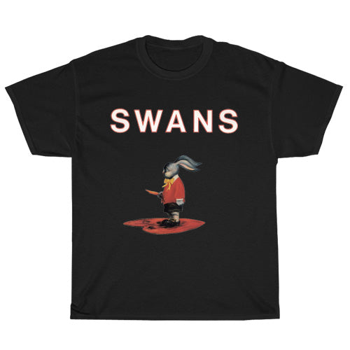 Swans Band Logo Unisex Men's T Shirt Size S to 3XL