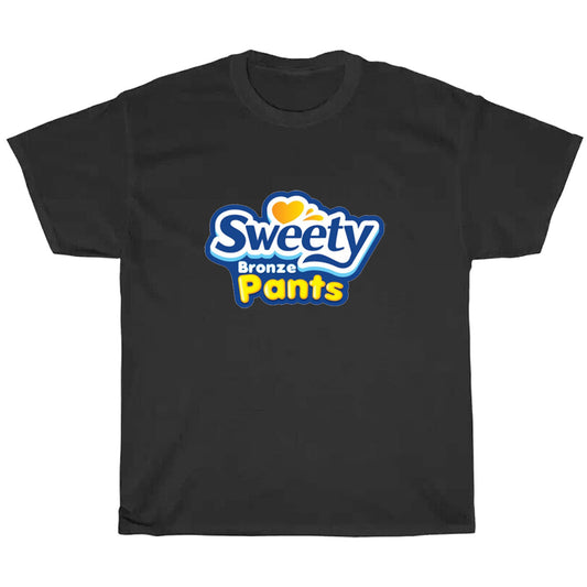 Sweety Bronze Pants Logo Men's Unisex T Shirt Size S to 3XL