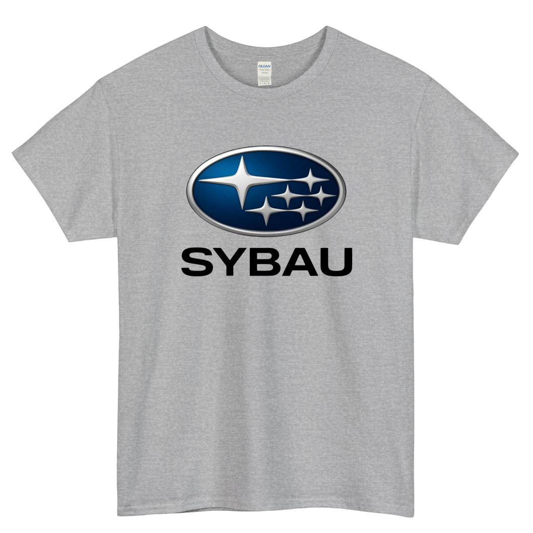 Sybau Logo Mens Unisex Short Sleeve T-Shirt Size S-3XL - P