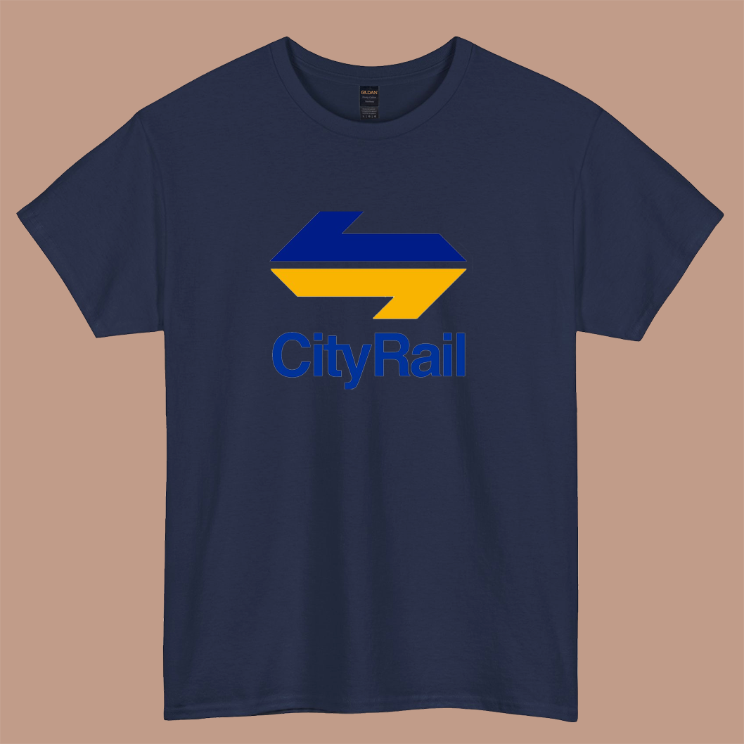 Sydney City Rail Vintage Logo short sleeve t shirt S-3XL -P