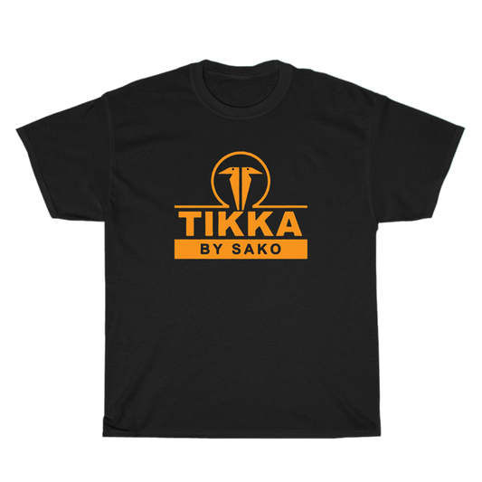 T3 Tikka by Sako Finland Firearms Logo Men's Unisex T Shirt Size S to 3XL