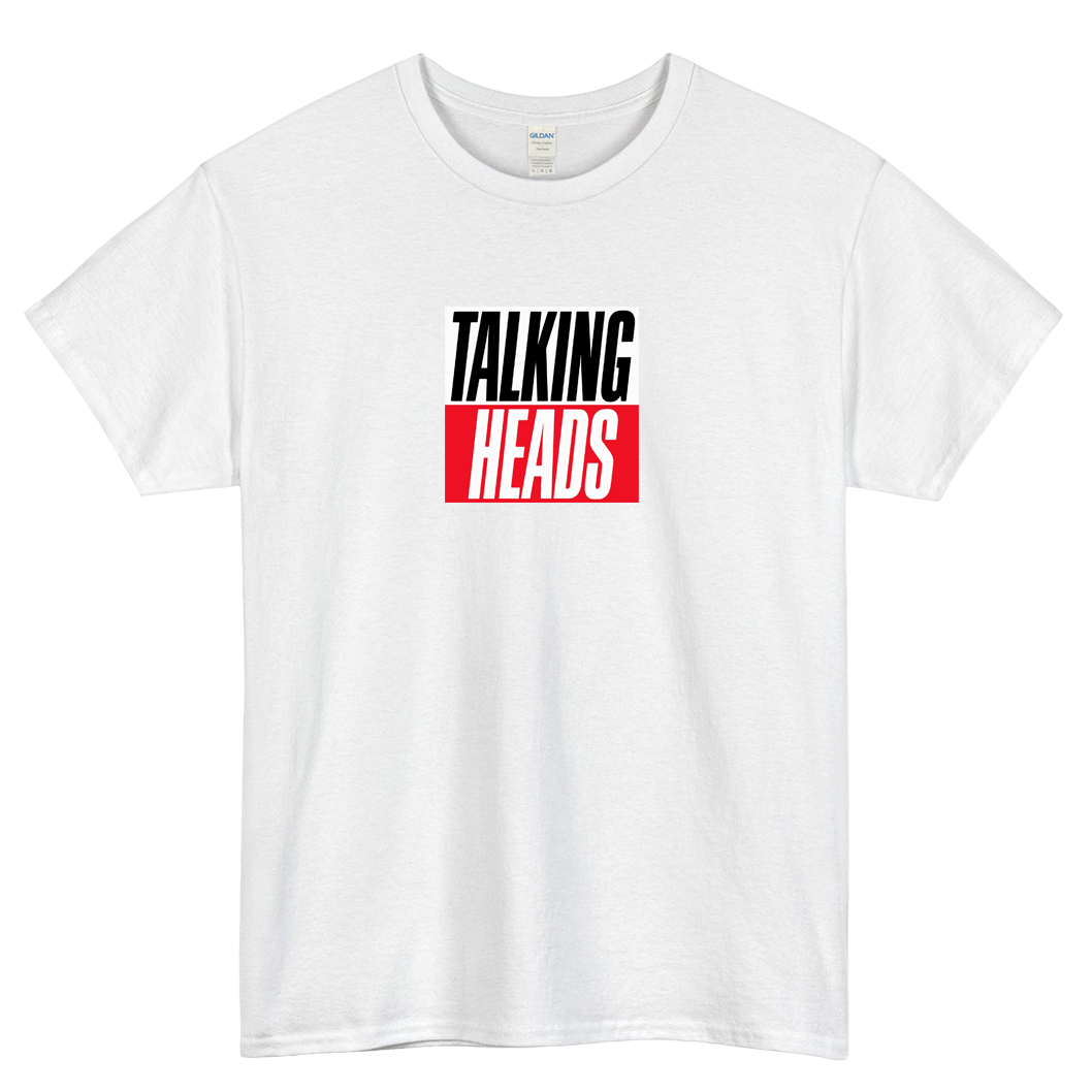 TALKING HEADS LOGO SHORT SLEEVE T SHIRT -P
