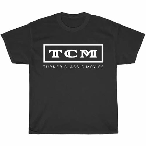 TCM Classic Movies Turner Logo Men's Unisex T Shirt Size S to 3XL