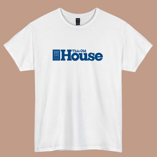 THIS OLD HOUSE TV SHOW LOGO short sleeve t shirt size S-3XL -P