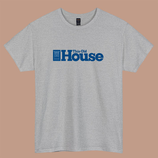 THIS OLD HOUSE TV SHOW LOGO 2short sleeve t shirt size S-3XL -P